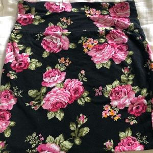 Floral skirt